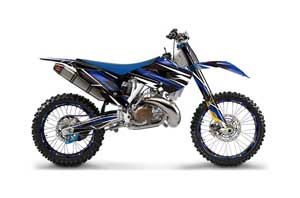 Husaberg TC / FC 250 Dirt Bike Graphic Kit - 2013-2014 Attack Blue