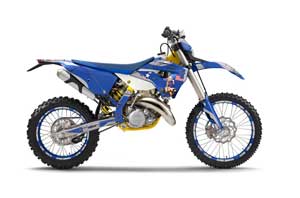 Husaberg TE 125 Dirt Bike Graphic Kit - 2011-2012 T Bomber Blue