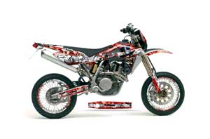 Husqvarna TC / TE 450 Dirt Bike Graphic Kit