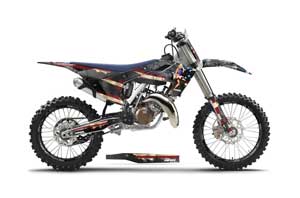 Husqvarna TC 125 Dirt Bike Graphic Kit - 2016-2017 WW2