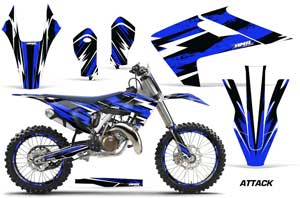 Husqvarna FC 250 Dirt Bike Graphic Kit - 2016-2017 Attack Blue
