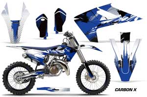 Husqvarna FC 450 Dirt Bike Graphic Kit - 2016-2017 Carbon X Blue