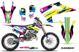 Husqvarna FC 350 Dirt Bike Graphic Kit - 2016-2017 Flashback