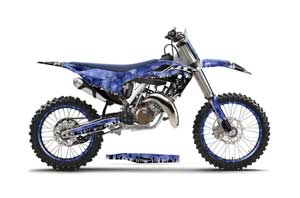 Husqvarna TC 125 Dirt Bike Graphic Kit - 2016-2017 Reaper Blue