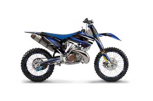 Husqvarna TC / FC 250 Dirt Bike Graphic Kit - 2014-2016 Attack Blue
