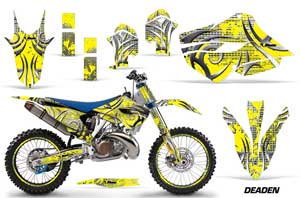 Husqvarna TC / FC 250 Dirt Bike Graphic Kit - 2014-2016 Deaden Yellow