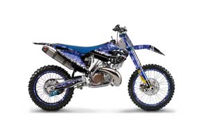 Husqvarna TC / FC 250 Dirt Bike Graphic Kit - 2014-2016 Reaper Blue
