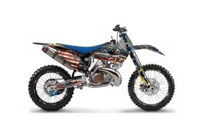 Husqvarna TC / FC 250 Dirt Bike Graphic Kit - 2014-2016 WW2