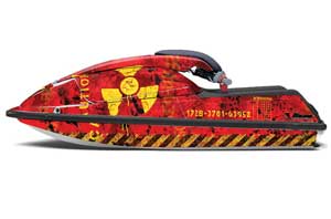 Kawasaki 750 SX / SXR Jet Ski Graphic Kit