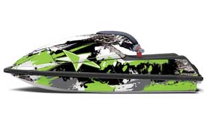 Kawasaki 750 SX / SXR Jet Ski Graphic Kit