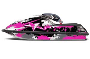 Kawasaki 750 SX / SXR Jet Ski Graphic Kit