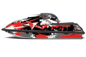 Kawasaki 750 SX / SXR Jet Ski Graphic Kit