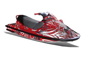 Kawasaki Sport Tourer 1100 STX Jet Ski Graphic Kit