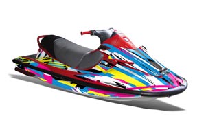 Kawasaki Sport Tourer 1100 STX Jet Ski Graphic Kit
