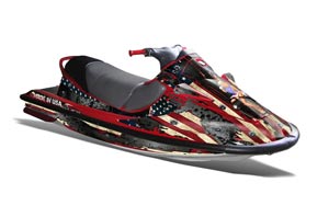 Kawasaki Sport Tourer 1100 STX Jet Ski Graphic Kit