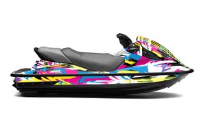 Kawasaki STX 15F Jet Ski Graphic Kit