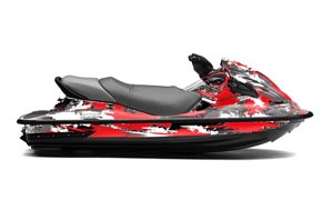 Kawasaki STX 15F Jet Ski Graphic Kit