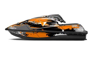 Kawasaki SX-R SXR JS1500 Jet Ski Graphic Kawi Kit