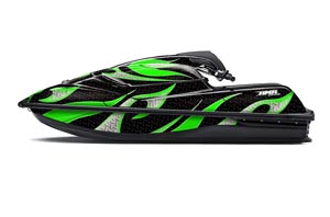 Kawasaki SX-R SXR JS1500 Jet Ski Graphic Kawi Kit