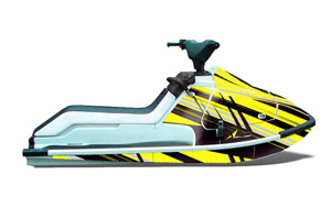 Kawasaki X2 650 Jet Ski Graphic Kit