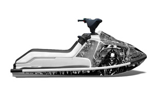 Kawasaki X2 650 Jet Ski Graphic Kit