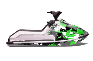 Kawasaki X2 650 Jet Ski Graphic Kit