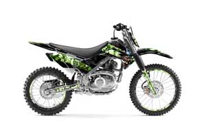 Kawasaki KLX140 Dirt Bike Graphic Kit