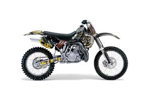 Kawasaki KX500 Dirt Bike Graphic Kit - 1988-2004 Number of the Beast