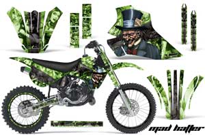 Kawasaki KX80 Dirt Bike Custom Graphic Kit - 1995-1997