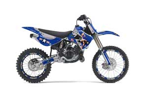 Kawasaki KX85 Dirt Bike Graphic Kit - 2001-2013 T Bomber Green