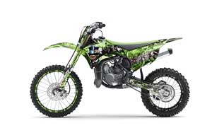 Kawasaki KX100 Dirt Bike Graphic Kit