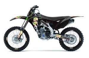 Kawasaki KXF250 Dirt Bike Graphic Kit