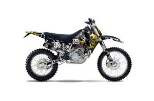 KTM C0 SX 4 Stroke Dirt Bike Graphic Kit - 1993-1997 Motorhead Black