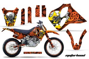 KTM C0 SX 4 Stroke Dirt Bike Graphic Kit - 1993-1997 Motorhead Orange