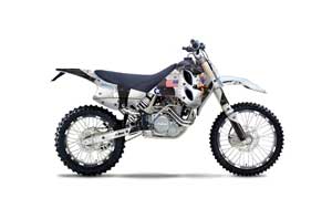 KTM C0 SX / MXC 4 Stroke Dirt Bike Graphic Kit - 1993-1997 T Bomber White