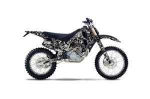 KTM C0 SX 4 Stroke Dirt Bike Graphic Kit - 1993-1997 Urban Camo Black