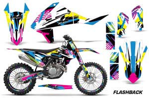KTM C10 SX / SX-F / XC-F Dirt Bike Graphic Kit - 2016-2020 Flashback