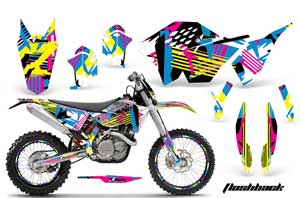 KTM C5 WCFW 250 Dirt Bike Graphic Kit - 2011 Flashback