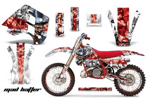 KTM C8 MXC / EXC 250 Dirt Bike Custom Graphic Kit - 1990-1992