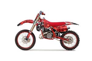 KTM C8 MXC / EXC 250 Dirt Bike Graphic Kit - 1990-1992 Reaper Red
