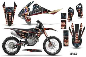 KTM SX-F / XC-F 250 / 350 / 450 Dirt Bike Graphic Kit - 2016 WW2
