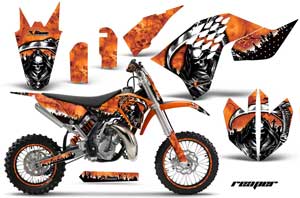 KTM SX 65 Dirt Bike Graphic Kit - 2009-2015 Reaper Orange