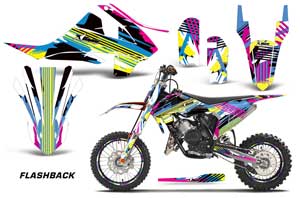 KTM SX 65 Dirt Bike Graphic Kit - 2016-2018 Flashback