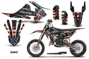 KTM SX 65 Dirt Bike Graphic Kit - 2016-2018 WW2