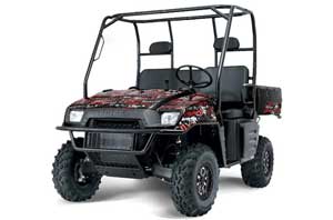 Polaris Ranger 500 / 700 XP Graphic Kit - 2005-2008 Silver Star - Silverhaze Black