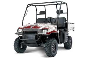 Polaris Ranger 500 / 700 XP Graphic Kit - 2005-2008 Bone Collector White