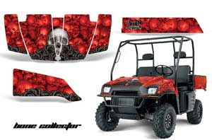 Polaris Ranger 500 / 700 XP Graphic Kit - 2005-2008 Bone Collector Red