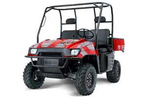 Polaris Ranger 500 / 700 XP Graphic Kit - 2005-2008 T Bomber Red