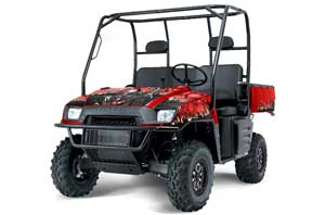 Polaris Ranger 500 / 700 XP Graphic Kit - 2005-2008 Reaper Red