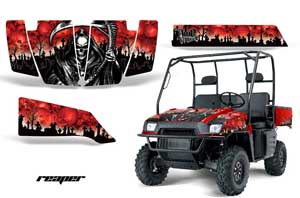 Polaris Ranger 500 / 700 XP Graphic Kit - 2005-2008 Reaper Red